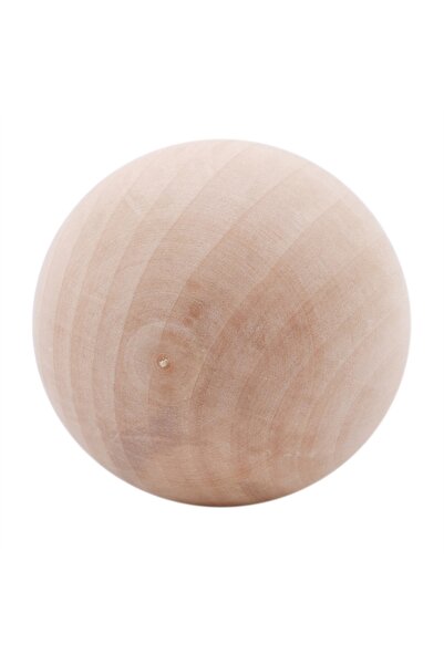 Choice1 كرات خشبية صلبة دائرية بقطر 8 سم، مصنوعة يدويًا، إكسسوارات يمكنك صنعه...