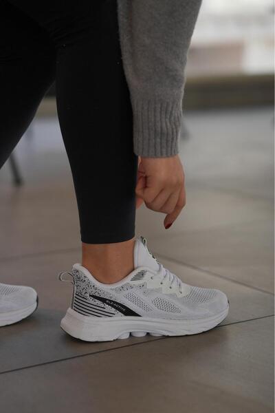Elvin Shoe Women's Gray Green Sneakers Casual Comfortable Sneakers 043