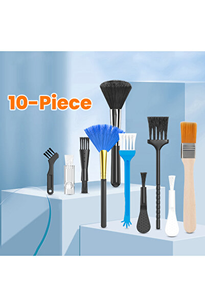 Choice مجموعة أدوات تنظيف لوحة المفاتيح متعددة الوظائف (10 قطع) - مجموعة فرش ...