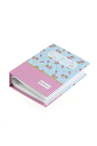 Choice ألبوم صور وردي اللون، 100 جيب، بتصميم زهور جميل، ألبوم صور عائلي إبداع...