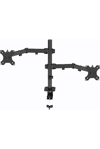 Arabest Dual Monitor Desk Mount, Upgraded Dual Screen Monitor Mount Stand for 2 Monitors,with Tiered Arms