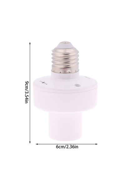 Choice E27 Lamp Adapter Motion Sensor Socket E27 Smart Lamp Bulb Adapter Motion Activated Light Socket Smar