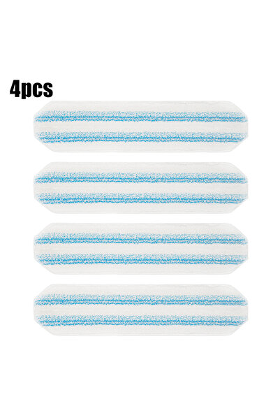 Choice 4 قطع من وسادات الممسحة المسطحة القابلة للغسل وإعادة الاستخدام من الأل...