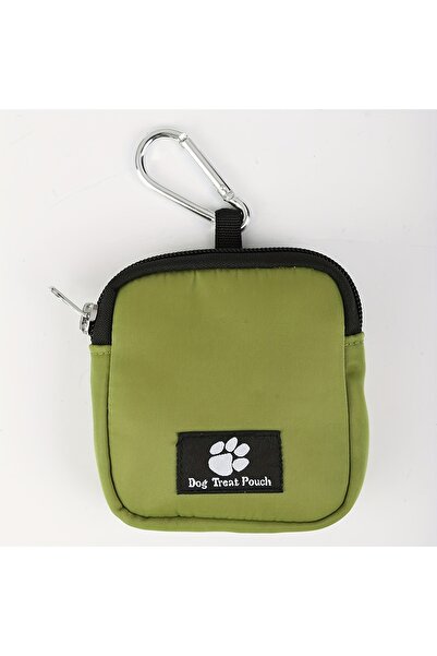 choice2 حقيبة خضراء محمولة لمكافآت الكلاب مع صافرة، حقيبة تدريب متعددة الألوا...