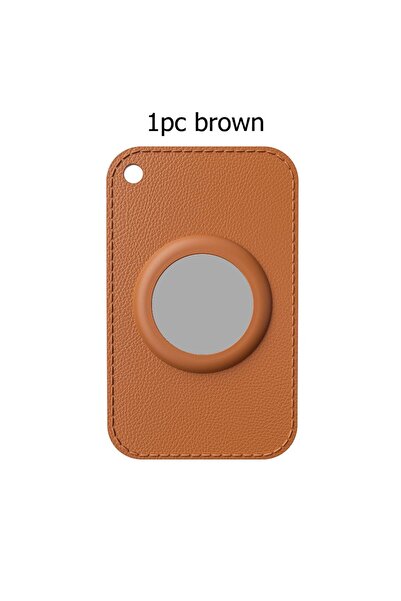 Choice Brown For Airtag Card Holder Ultra-Slim TPU Protective Case Loss Preve...