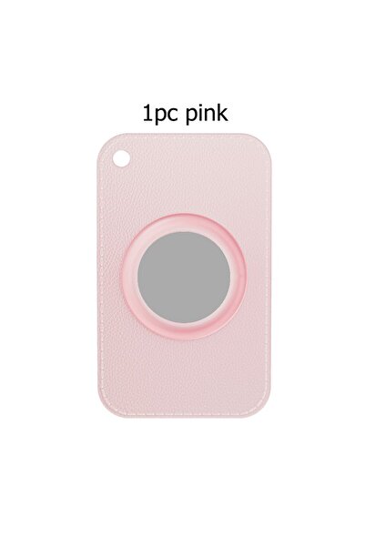 Choice حامل بطاقات Airtag وردي اللون، غطاء حماية فائق النحافة من مادة TPU، يم...
