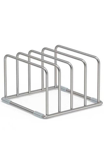 Choice Stainless Steel Cutting Board Holder Cutting Board Stand, Chopping Boa...