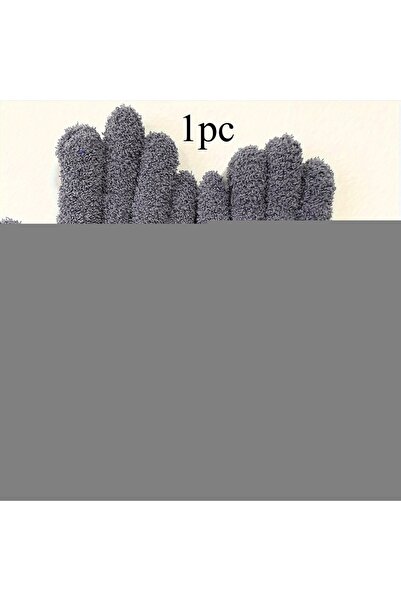 Choice GRAY High-Density Microfiber Dusting Gloves, Elastic Breathable Cleani...