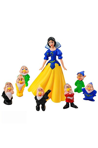 Choice مجموعة من 8 قطع من دمى شخصيات الأميرة سنو وايت والأقزام السبعة لتزيين ...