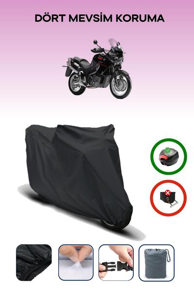 Breen Black Rear Bag Compatible Aprilia Caponord 1000 Etv Abs Compatible Moto...