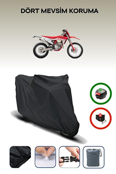 Breen Black Rear Bag Compatible Gas Gas Ec 250 F Compatible Motorcycle Canvas...