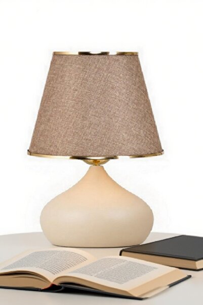 571 Store Ellipse Table Lampshade Cream Colored Metal Base Fabric Headboard