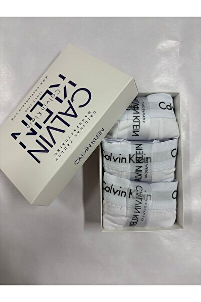 Calvin Klein Set Boxeri Barbati- 3 buc- banda elastica