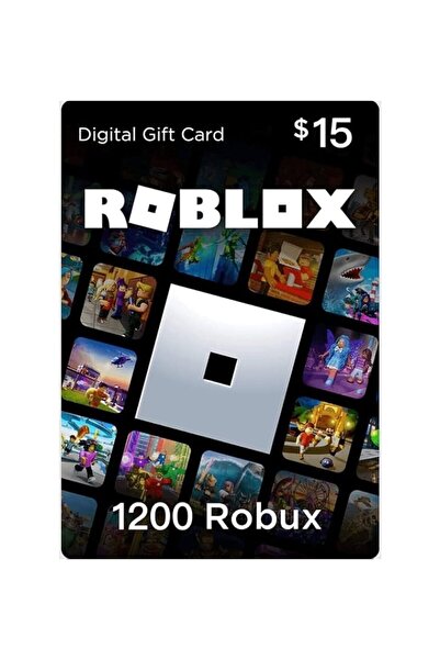 Roblox Robux 1200 Gift Card (Eksik yüklemede i a d e Garantili)