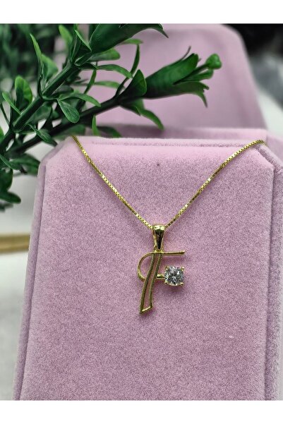 argint 925 COLIER INITIALA F