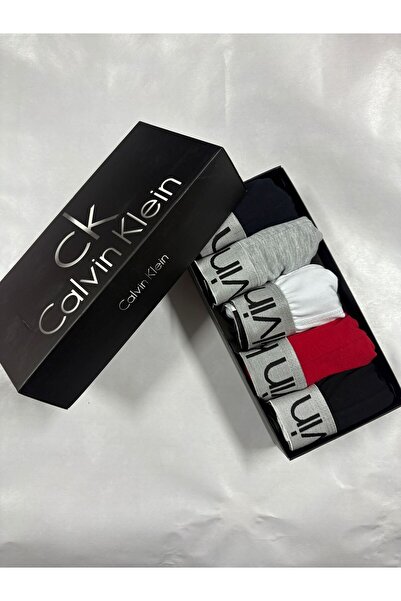 Calvin Klein Men's Boxers Set - 5 pcs - elastic band