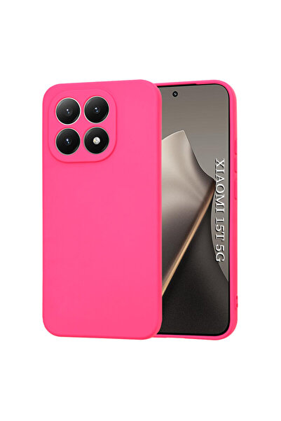 Techsuit Husă din silicon Xiaomi 15T SoftFlex, fuchsia