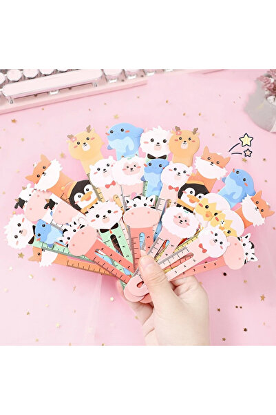 Choice 50pcs pack 50Pcs/pack Cartoon Animal Bookmark Cute Bear Kitten Student...