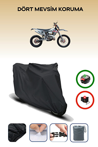 Breen Black Rear Bag Compatible Yuki Dirty Paws Z300 Compatible Motorcycle Tarpaulin Motor Cover