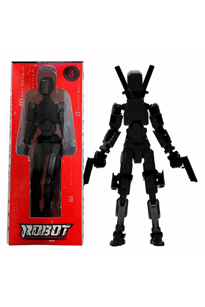 Choice5 مجموعة شخصيات فاكيند السوداء 13، شخصية T13 مطبوع ثلاثية الأبعاد، متعد...