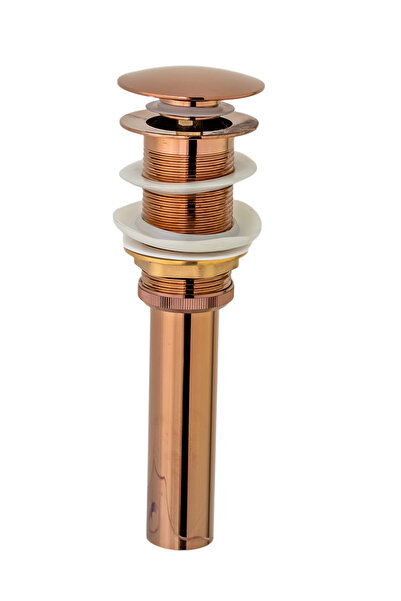 Trendy's Basin drain valve, without overflow, rose-gold TRENDY S