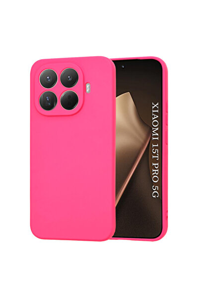 Techsuit Husă din silicon pentru Xiaomi 15T Pro SoftFlex, fuchsia