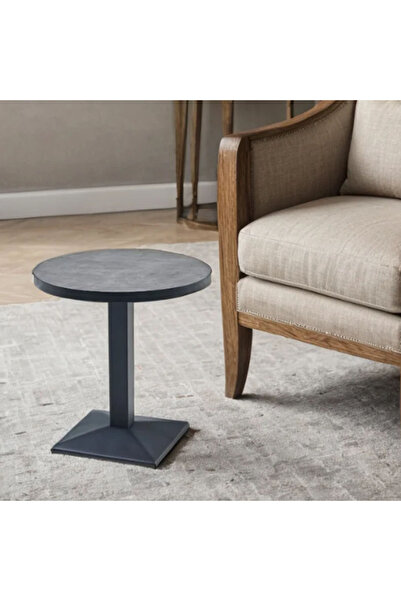 Tasamem Dafia Melamine wood coffee table, size 70*70*75 cm