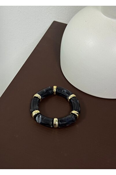 KİLİGİSTANBUL Gold Detail Pipe Bracelet