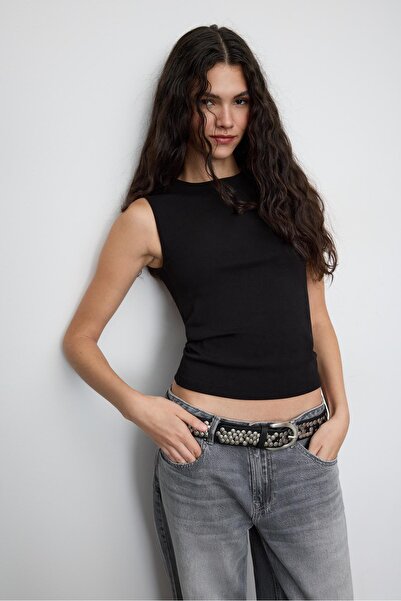 Stradivarius Basic kolsuz tişört