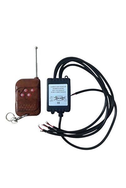 lole-x auto 12 Modlu Kumandali Çakar Modülü Sis Çakar Modülü 4 Tuslu üniversal