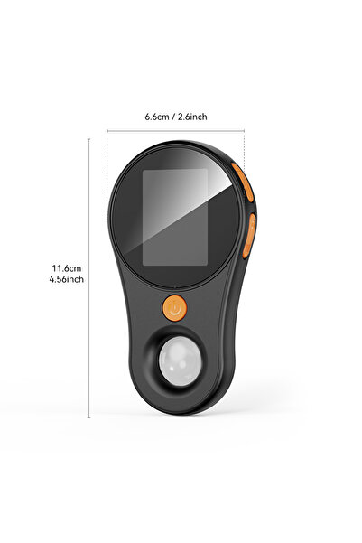 Choice3 عدسة مكبرة رقمية محمولة باليد سوداء اللون، تكبير 500 ضعف، مزودة بإضاء...