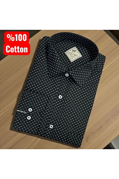 OwenLife Owen Life Classic Cut Oversized Mold Cotton Shirt