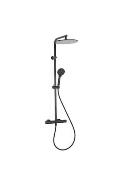 Maison Mex Set baterie duș termostatata DE BAIN L.30 l.35 H.110.7 negru