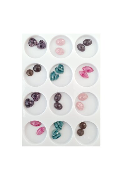 SELA Set 24 Decorațiuni pentru unghii în stil tibetan