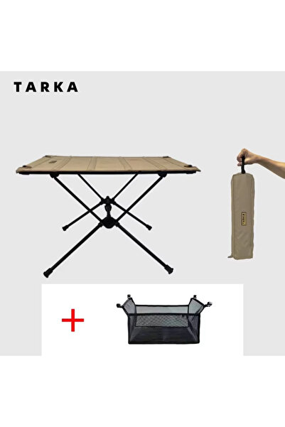 Choice Sand with net TARKA Camping Oxford Fabric Table Folding Desk Lightweig...