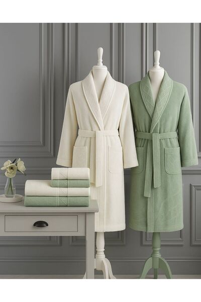 Home Aile takımı bornoz seti