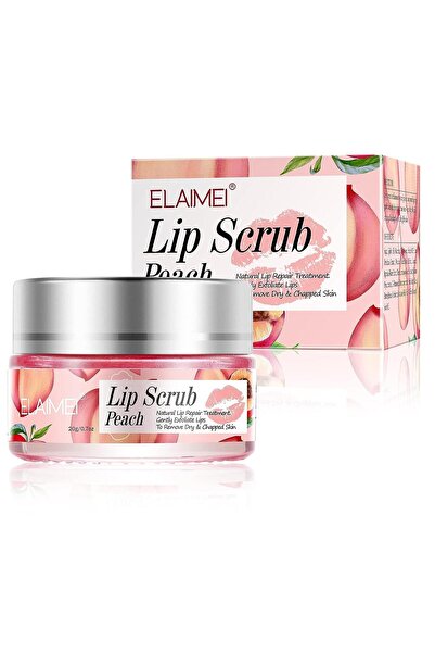 ELAIMEI Scrub de buze cu piersică