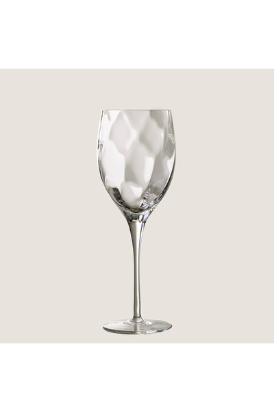 Chakra Romance Kırmızı Şarap Kadehi 320ml Transparan