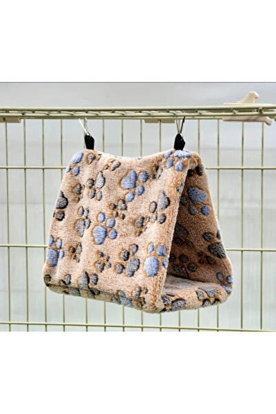 Ankara Yem Evi Cennet Sevda Forpus Sultan Papağanı Desenli Hamak Peluş Yatak