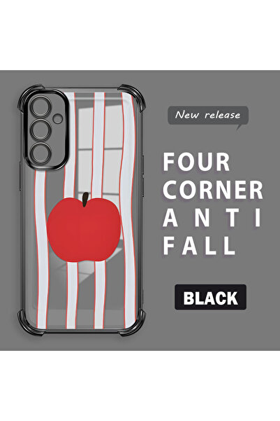 ucuc حافظة هاتف سامسونج جالاكسي A34 5G متوافقة مع هاتف فريش ريد آبل من السيلي...