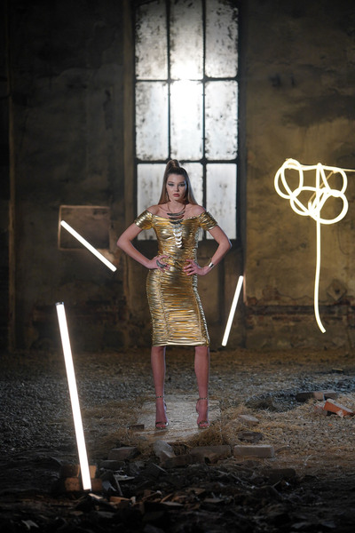 Bitolia Gallery Rochie Aura Gold