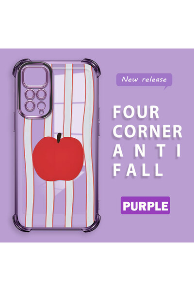 ucuc حافظة هاتف شاومي ريدمي نوت 11 متوافقة مع هاتف فريش ريد آبل مصنوعة من الس...