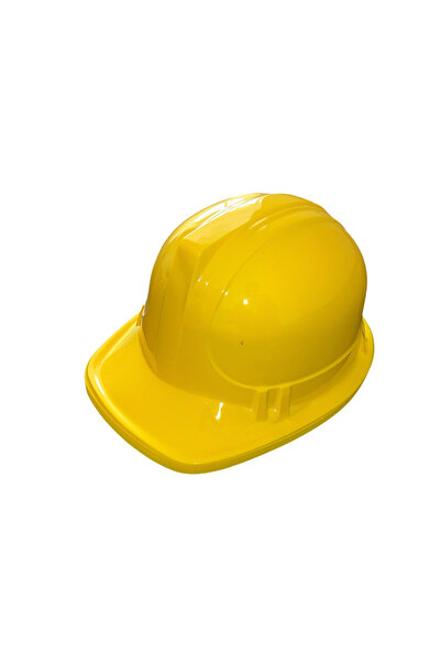 Choice مجموعة قبعات بناء صفراء مكونة من 12 قطعة للأطفال، مصنوعة من البلاستيك ...