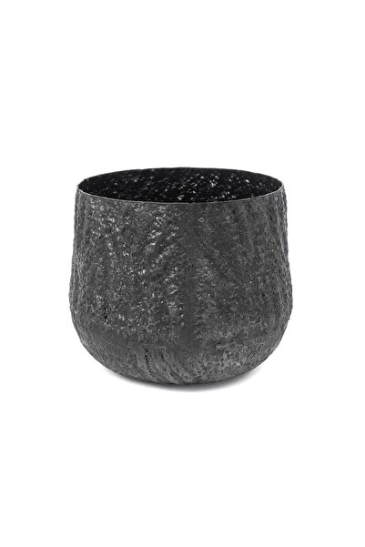 Mikasa Moor Siyah Saksı 23x22 cm