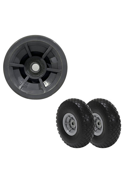 PROCART Spare wheel rim for garden cart, diameter 12 cm