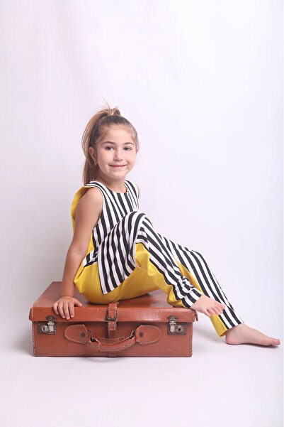 Orca Kids Fashion Unisex 2-8 Years Baggy Style Jumpsuit Yellow