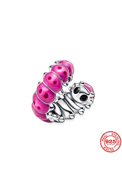 Choice9 خرزة على شكل فراشة من الفضة الإسترليني عيار 925، مزينة بأربع أوراق بر...