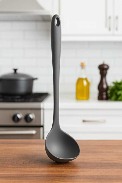 CKM silikon Fireproof Non-Stick Silicone Ladle