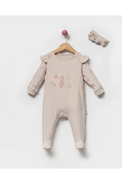 by bubbles Cute Toy Side Snap Opening Baby Girl Romper