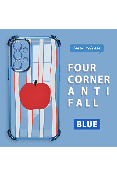 ucuc حافظة هاتف سامسونج جالاكسي A13 4G متوافقة مع هاتف فريش ريد ابل من السيلي...